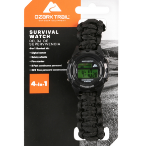 Outdoor Equipment Survival Wrist watch, Unisex