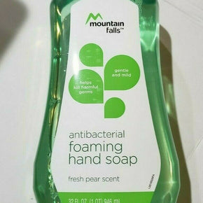 Mountain Falls Foaming Hand Soap refill FRESH PEAR SCENT  32 Oz Bottles