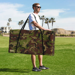 GoSports Regulation Size 4' x 2' Camo Cornhole Boards Carrying Case