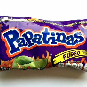 MEXICAN SABRITAS, BARCEL, MAKE YOUR OWN BOX 1 OR MORE BAGS ALWAYS FRESH / Labels & Certifications 2 PAPATINAS FUEGO