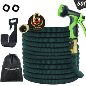 4X Stronger Deluxe Expandable Flexible Garden Hose Water Hose (50ft,75ft,100ft) / Length 50FT Garden Hose Set