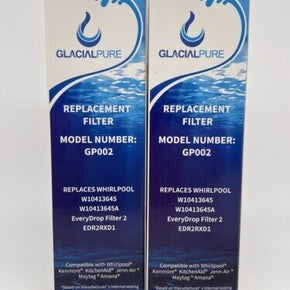 Glacial Pure Refrigerator Replacement Filter GP002/FILTER2 Lot of 2   b229