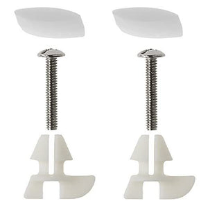 Kohler 1236365 Toilet Seat Hardware Kit - Bumpers, Mounting Nuts and Bolts