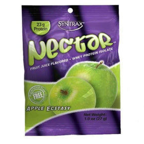 Syntrax Nectar Whey Protein Isolate 1.0 Oz Packs (27 g) 16 Flavors / Flavor Apple Ecstasy