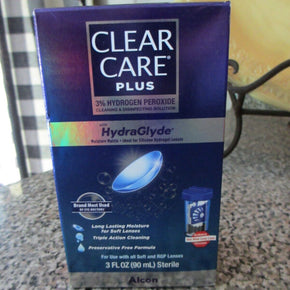 Clear Care Plus Hydraglyde  3 oz Exp 11/30/2023 Travel