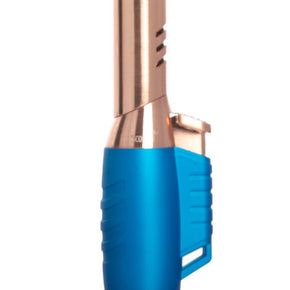 Scorch Torch Easy Grip Triple Flame UpRight to 45º Degree Torch Lighter / Color Blue