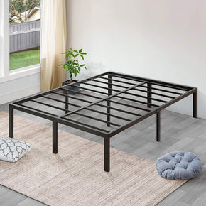 SLEEPLACE 18 Inch High Profile Heavy Duty Steel Slat / Mattress Foundation  NEW