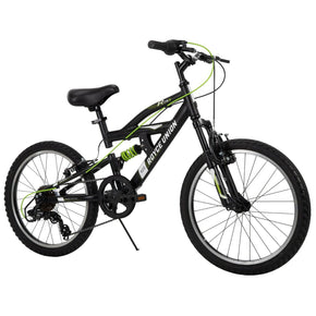 Royce Union RTX Mountain Bike for Kids - 20" - Dual Suspension - 6 Speed / Color Black