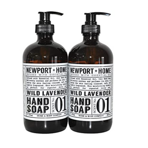 Newport and Home Wild Lavender Hand Soap 16oz / CHOOSE PACK 2-PACK