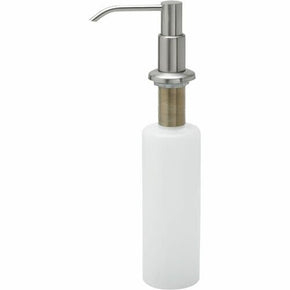 Soap Dispenser Kitchen Sink Counter Brushed Nickel Colored