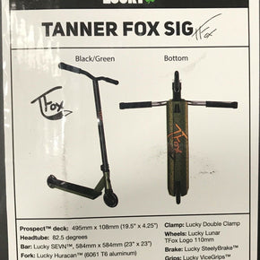 Tanner Fox Signature Complete Pro Scooter Black/Green