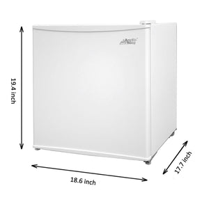 1.1 Cu Ft Upright Freezer White Flush Back Design Reversible Door  AUFM011AEW