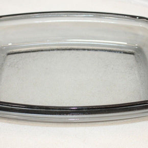 West Bend Slow Cooker Crock Pot Glass Rectangular Replacement Lid Clear 4 - 6 qt