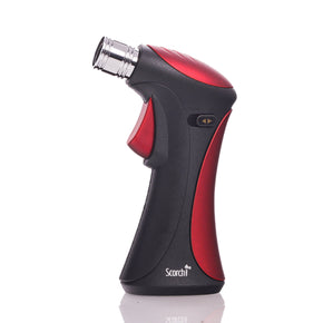 Scorch Torch Single Flame Easy Grip Torch Lighter / Color Red