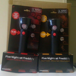 2 Five Nights At Freddy's Frightlights NEW Extra Batteries Included Read Details