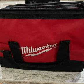 New Milwaukee Fuel Heavy Duty Contractors Canva Tool Bag Large, Medium M18, M12 / Shoulder Strap YES / Tool Bag Size Large 18"(L)X12"(H)X9"(W)