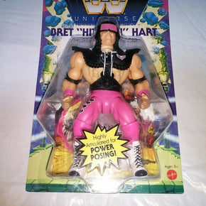 Masters of the WWE Universe Bret Hit Man Hart Action Figure Mattel MOTU