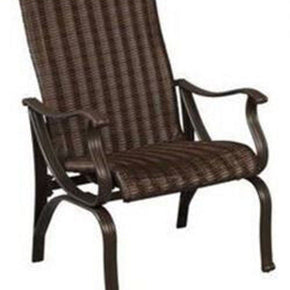 Hampton Bay Pembrey Patio Dining Chairs Lot of 6 - Brown