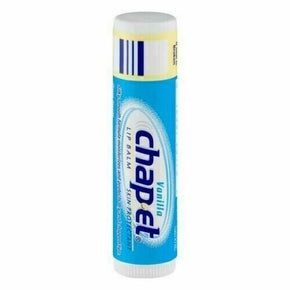 Chap-et Lip Balm Skin Protectant 0.16 oz (4.5 g) Chapet / Flavors Vanilla (x12 Sticks)