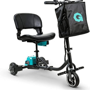 G 3 Wheel Folding Mobility Scooter Basic - Electric Powered, Airline Friendly