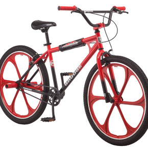 Mongoose Grudge Mag BMX Freestyle Bike, Single Speed, 26-Inch Mag Wheels, Black-