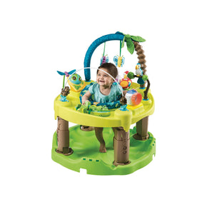 Evenflo ExerSaucer Triple Fun Life In The Amazon Baby Bouncer Activity Center