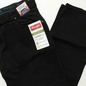 New Wrangler Performance Series Regular Fit Comfort Flex Waistband Jean Mens / Color Black (96CFVCB) / Size (W x L) 36x30