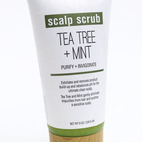 Nature Love TEA TREE + MINT Scalp Scrub Purify + Invigorate - 8 oz / 225g