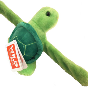 Wild Republic Huggers Plush Stuffed Animal Snap Bracelet Cuddly Sea Turtle