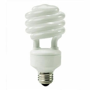 2 Bulbs, 23W(100W Equivalent),Spiral CFL Bulb, E26 Base,Warm White, UL Listed