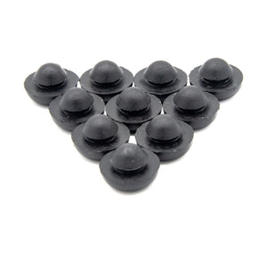 Rubber Push In Feet for Crock Pot Fits 1/4" Hole Fits several Crock Pot models / pack size 12 Feet