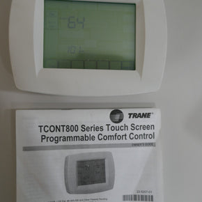 Trane TCONT802AS32DAA Programmable Touch Screen Thermostat - White