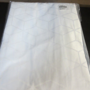 IHG Holiday Inn Duvet Cover Diamond Pattern White KING SIZE 103.5" X 87"