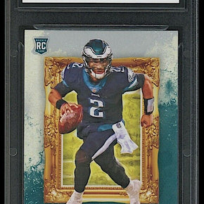 JALEN HURTS 2020 PANINI GRIDIRON KINGS 1ST GRADED 10 ROOKIE CARD RC EAGLES