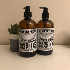 Newport and Home Sweet Orange Hand Soap / Choose Pack 2-Pack