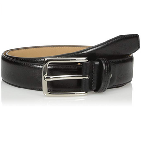 Dockers 11DK010008 Men's Genuine Leather Feather Edge Dress Belt / Color Black / Size 38