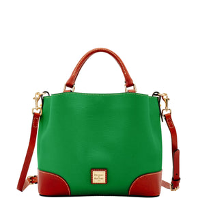 Dooney & Bourke Pebble Grain Small Brenna / Color Kelly Green