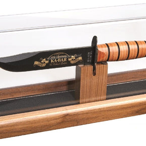KA-BAR #1431 FULL VIEW DOME COVERED KNIFE PRESENTATION DISPLAY CASE