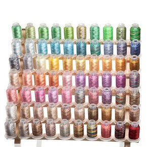 70 Spools Variegated/Shading Embroidery Machine Thread  70 STUNNING Colors