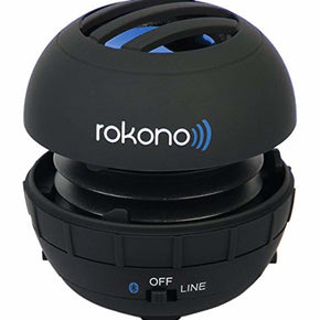 Rokono BASS+ G10 Mini Bluetooth Speaker for iPhone, iPad, iPod, MP3 Player, Laptop - Black
