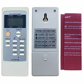 Replacement for Sharp Air Conditioner Remote Control Model Number: CRMC-A805JBEZ CRMC-A705JBEZ Works for CV-P09LX CV-P10LC CV-P10MC CV-P10NC CVP10NC-D CVP10NC-R CV-P10PC CVP10PC-D CVP10PC-R CV-P10RC