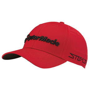 Taylormade Mens Tour Radar Hat Adjustable Cap - New 2022 / Color Red