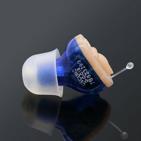 MiNi Digital Invisible Hearing Aids CIC Small Sound Voice Amplifier Enhancer US. / Color Left Ear