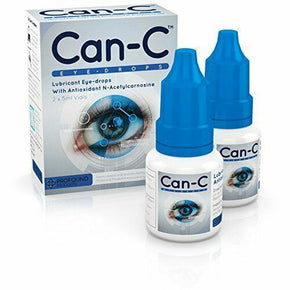 Can-C Lubricant Eye Drops with N-Acetylcarnosine 10ml - 2 in 1 Pack