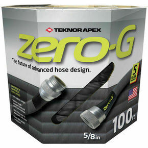 Zero-G 5/8-in x 100-ft Premium-Duty Kink Free Woven Gray Hose